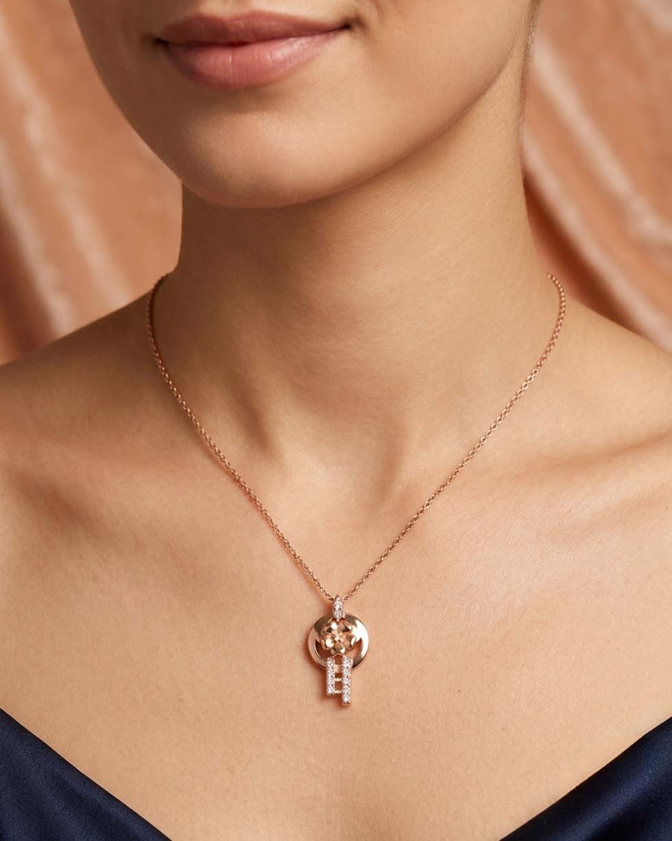 Blossom Key Pendant - image 2