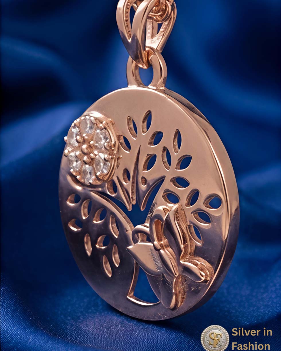 Butterfly Disc Neck Pandent - image 2