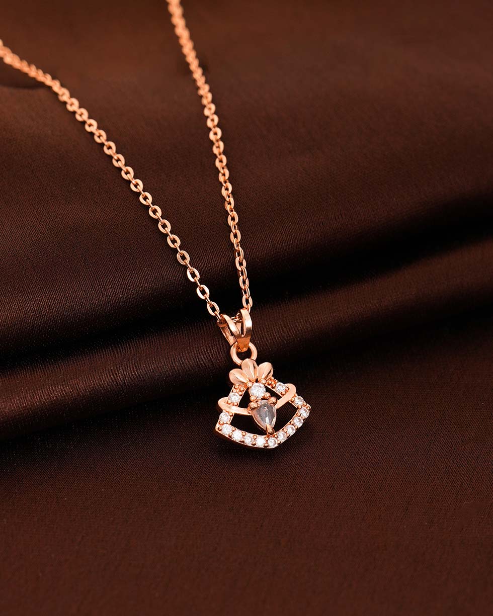 Crown Pearl Pendant