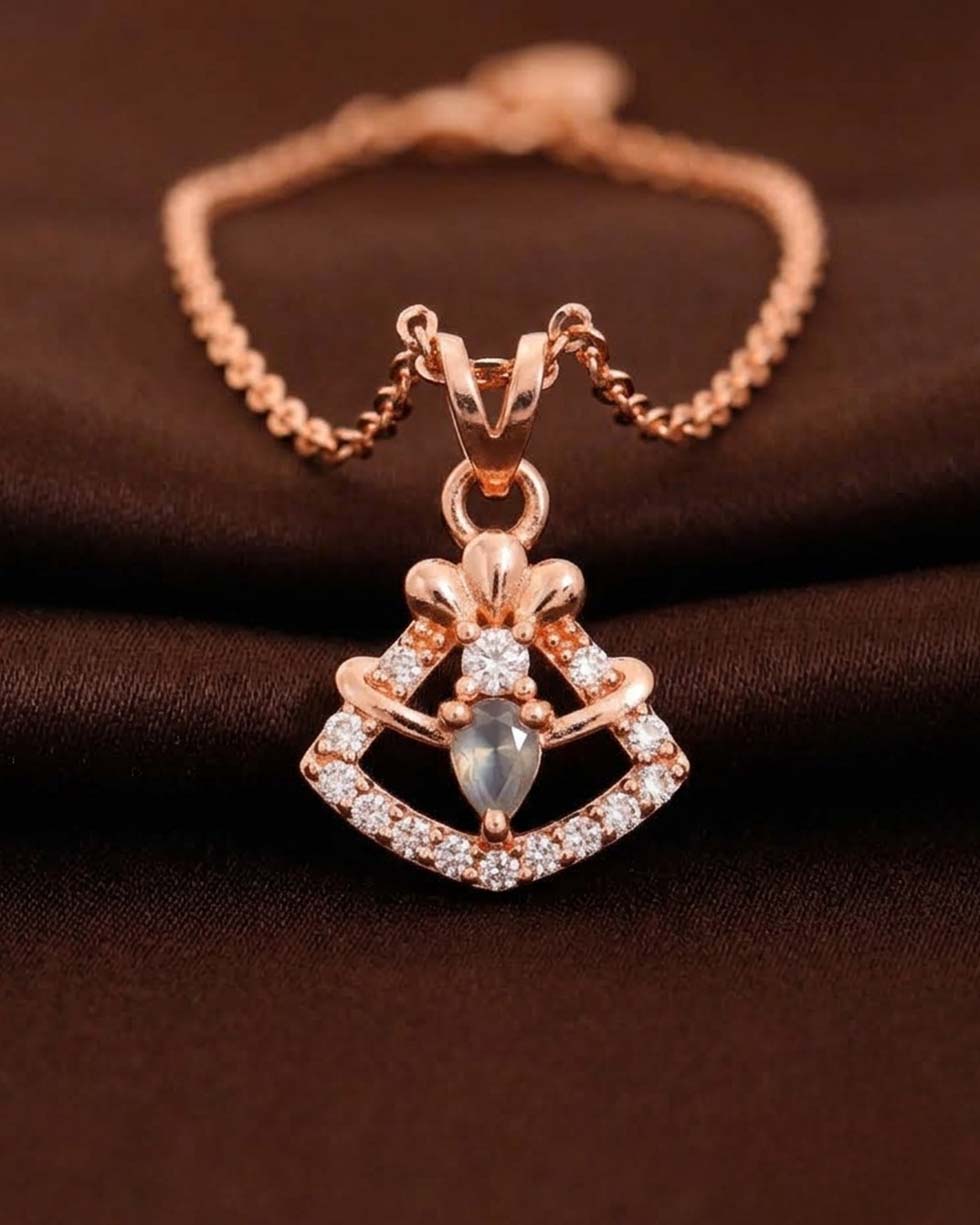 Crown Pearl Pendant - image 3