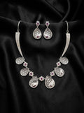 Drop Choker Necklace & Earring Set