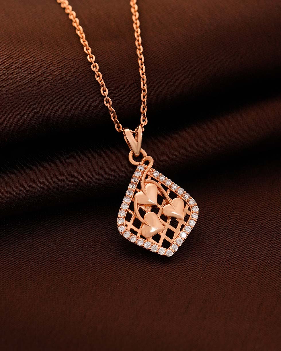 Heart Mesh Pendant