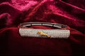 The Bold Panther Two-Tone Silver Bangle