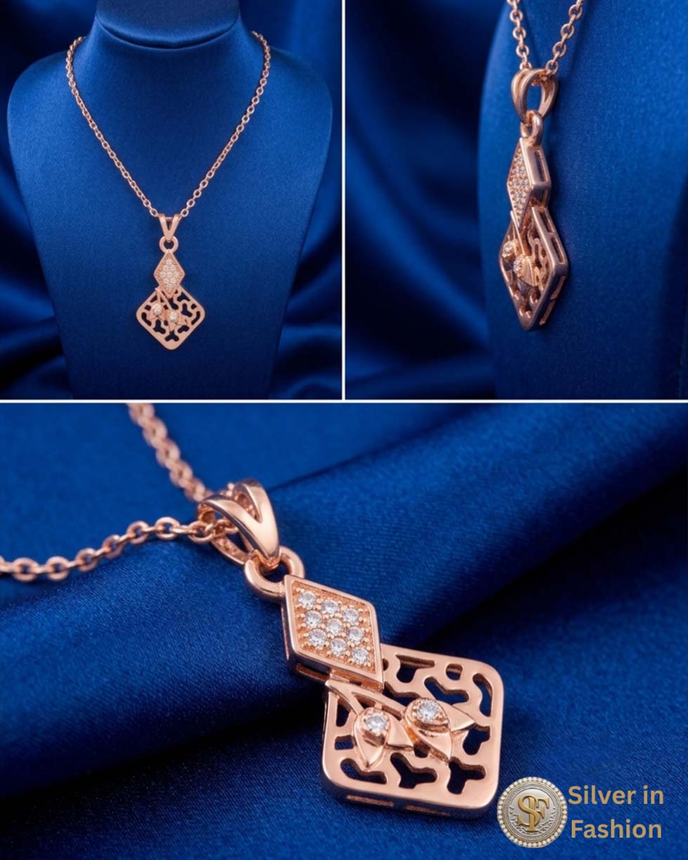 Lucky Square Neck Pandent - image 3