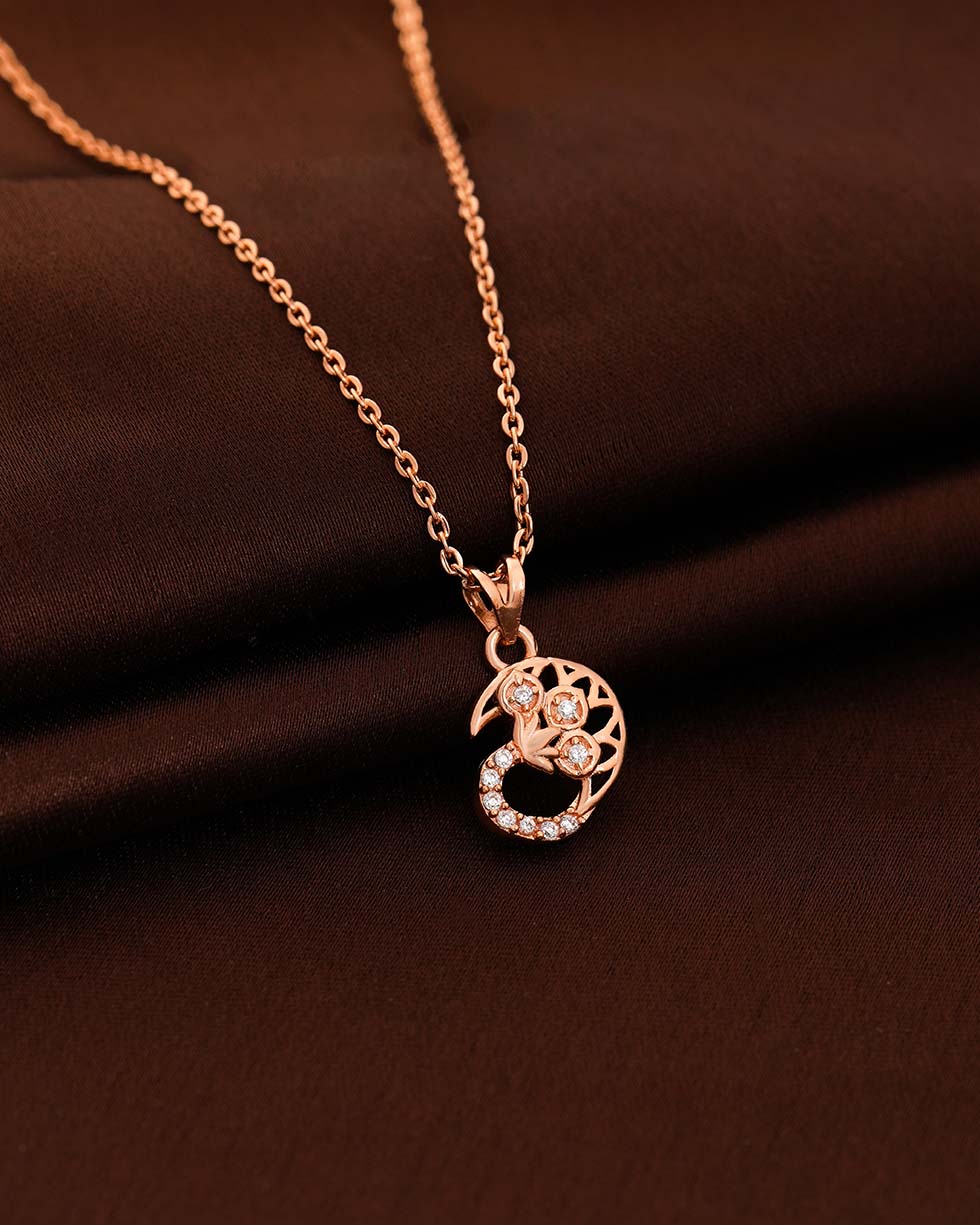 Silver Moon Cluster Pendant