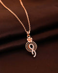 Silver Sunburst Infinity Pendant